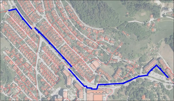 Gorica območje del