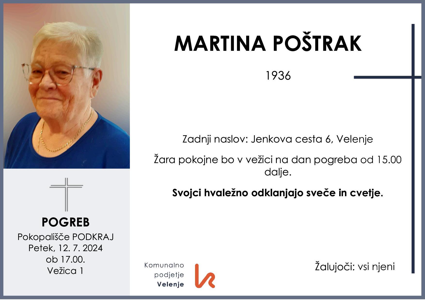 Poštrak Martina 19361