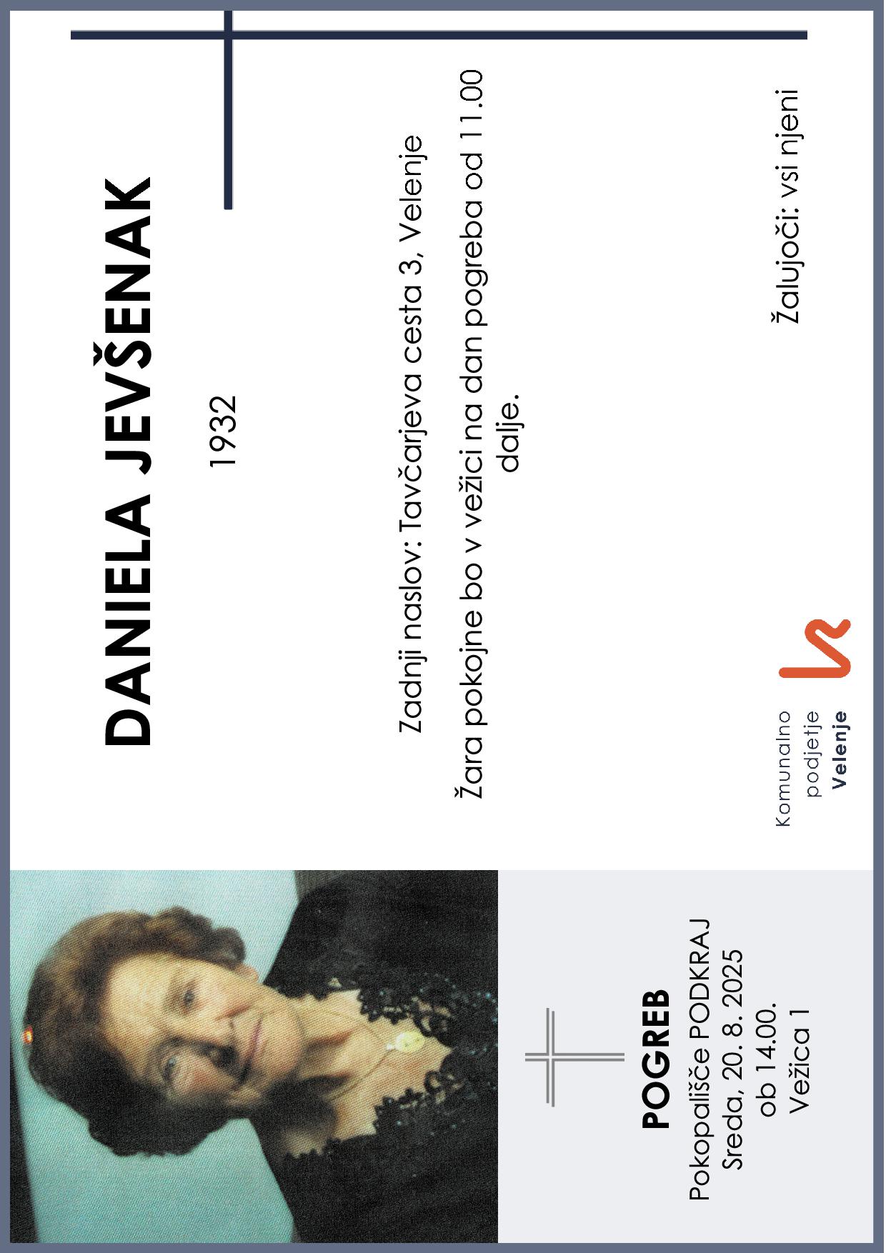 jevšenak daniela 19321