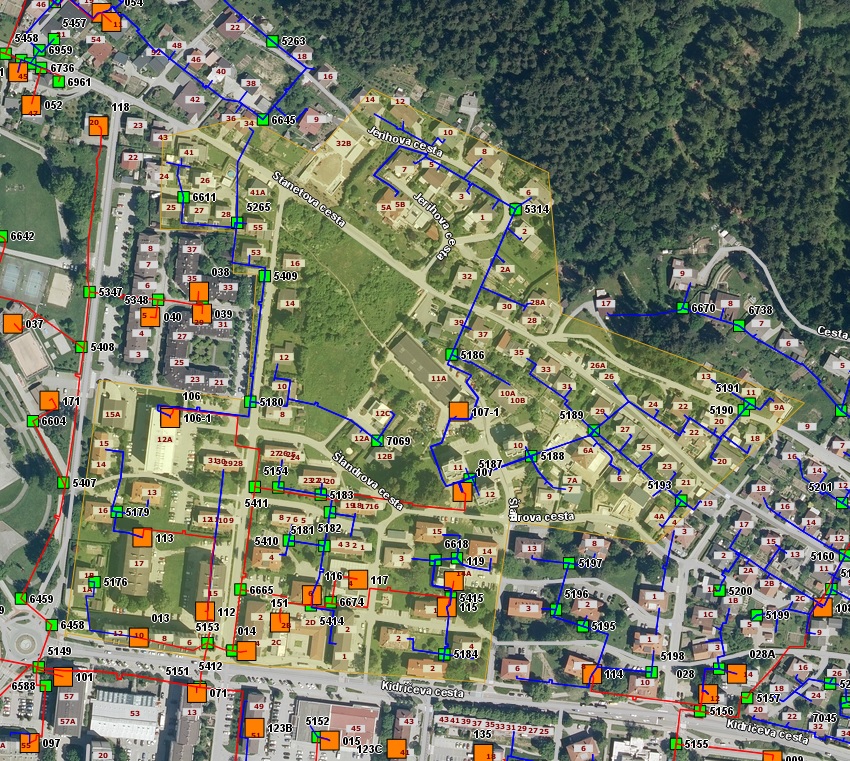 2024 02 22 Prekinjena dobava toplotne energije Kersnikova Jerihova