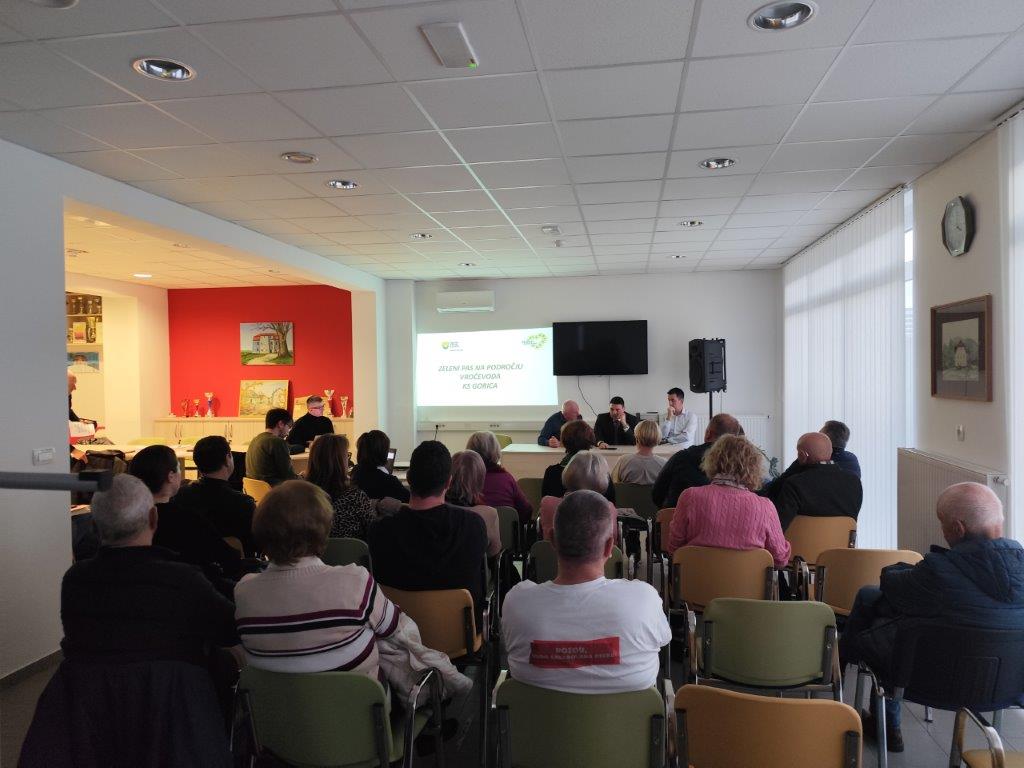 Predstavitev zasaditve Gorica