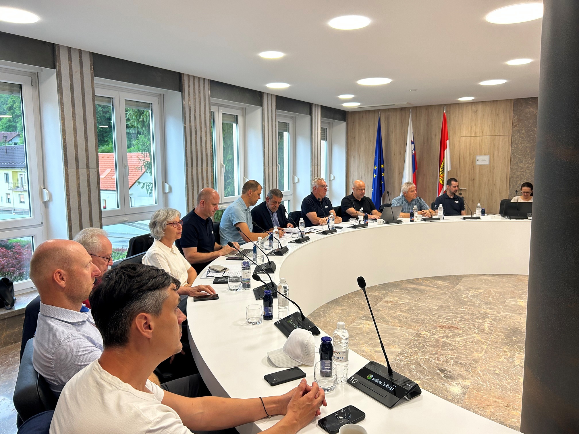 Udelezenci predstavitev sanacije LJUBIJA 8.7.2025