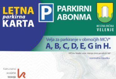letna parkirna karta