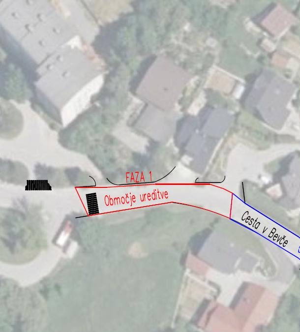 Cesta v Bevce faza1