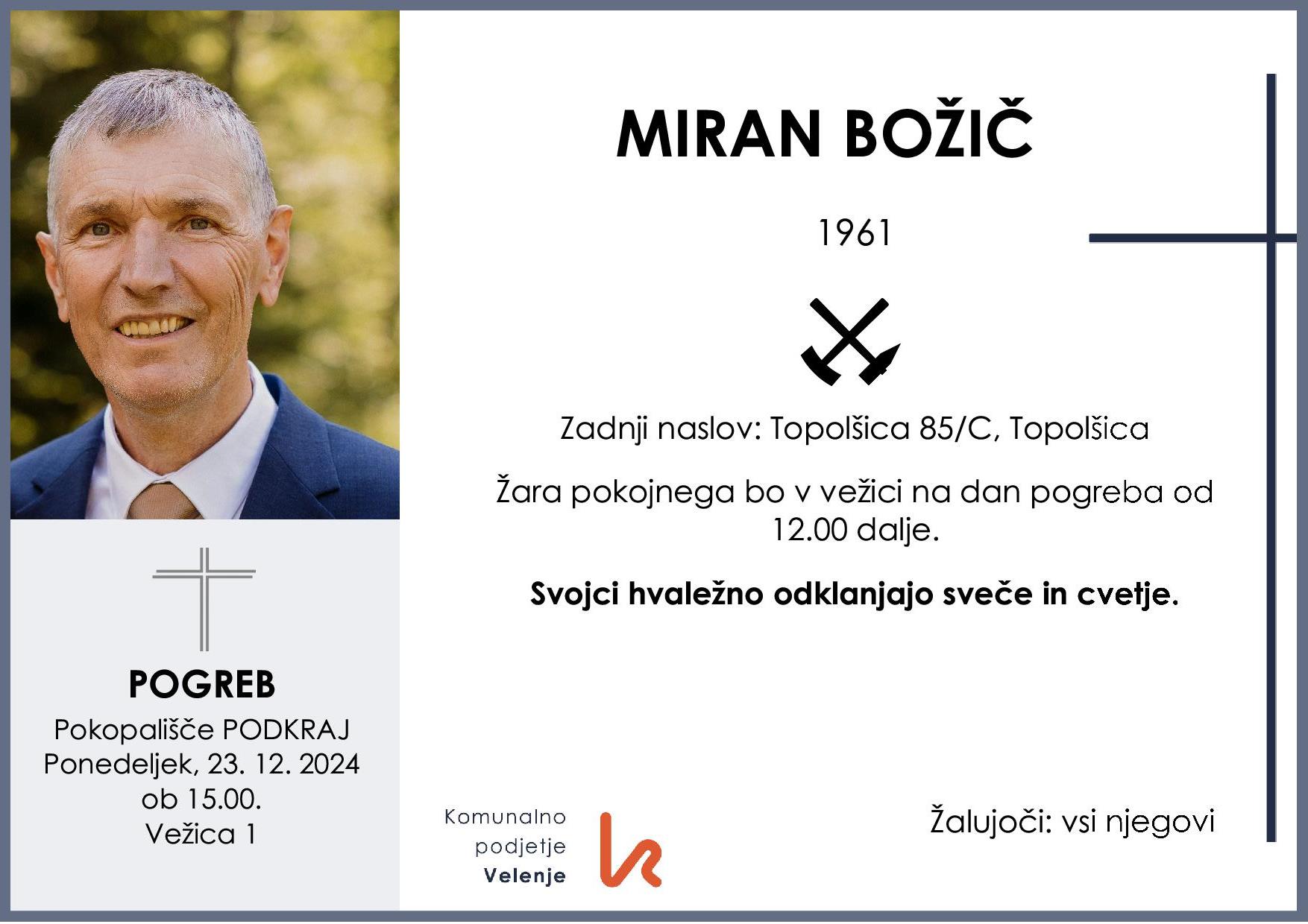 Božič Miran 1961 1