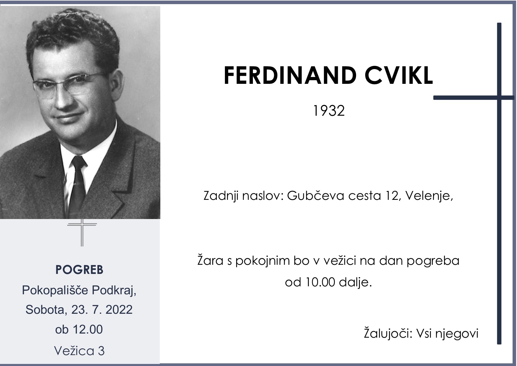 Cvikl Ferdinand 1932