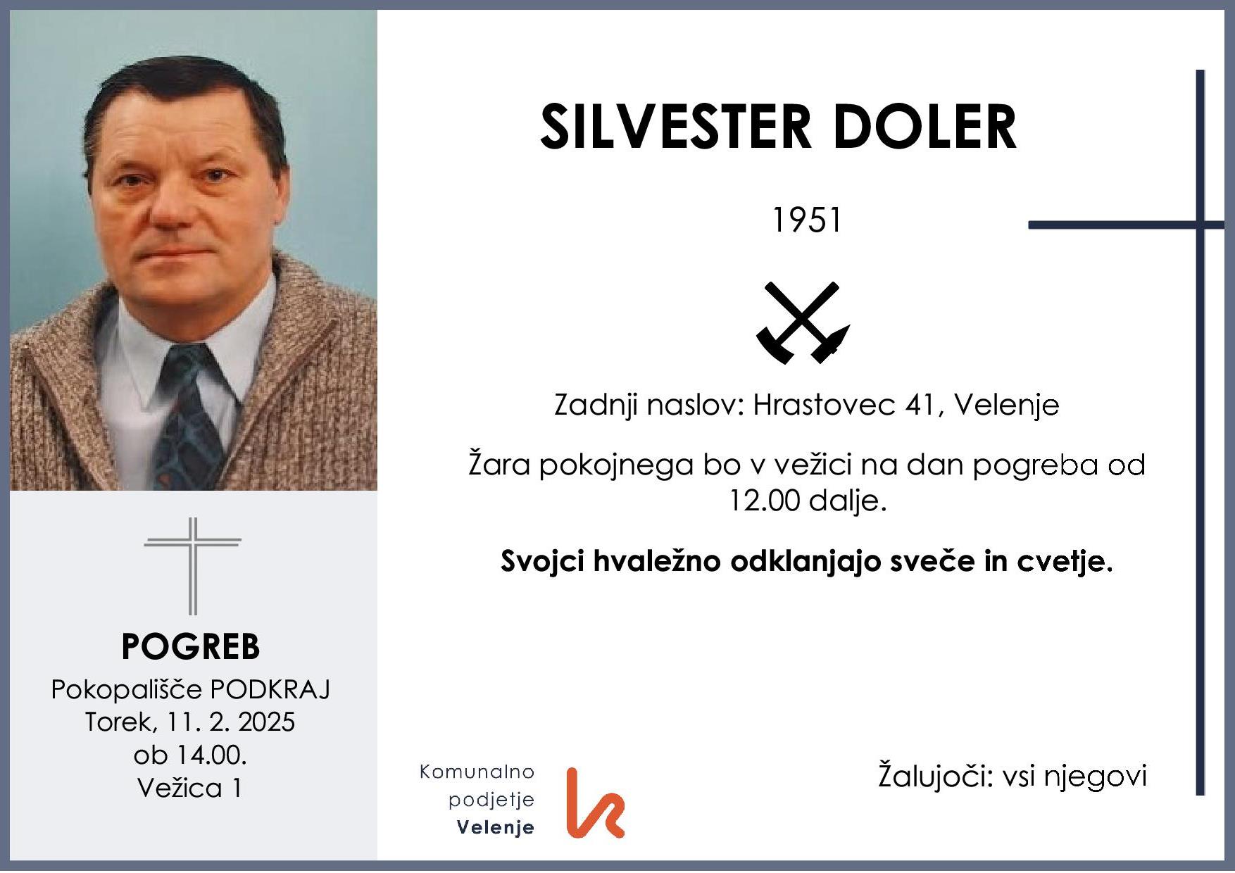 Doler Silvester 1951 1