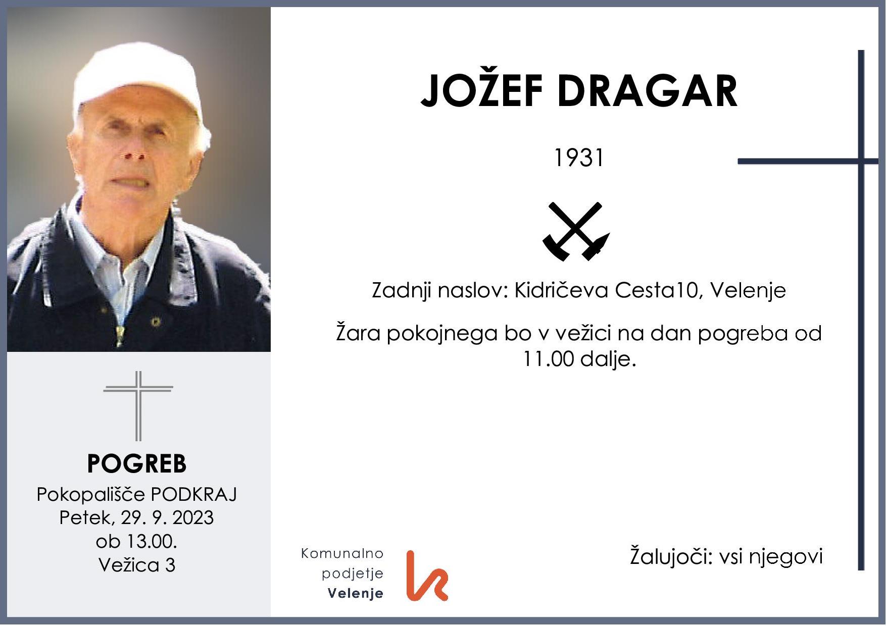 Dragar Jožef 1