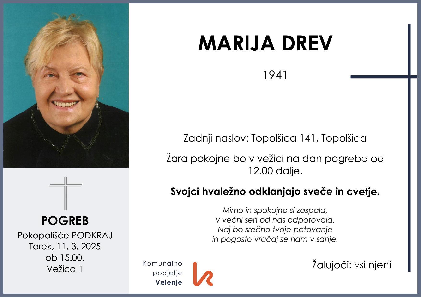 Drev Marija 1941 1