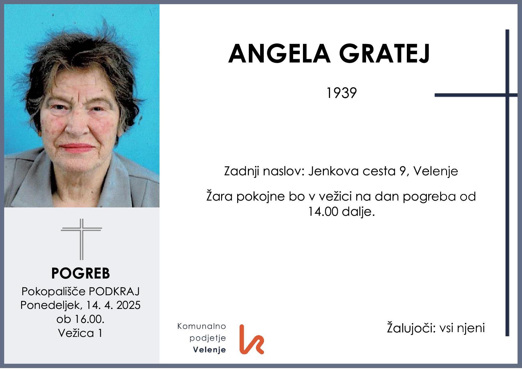 Gratej Angela 1939 1