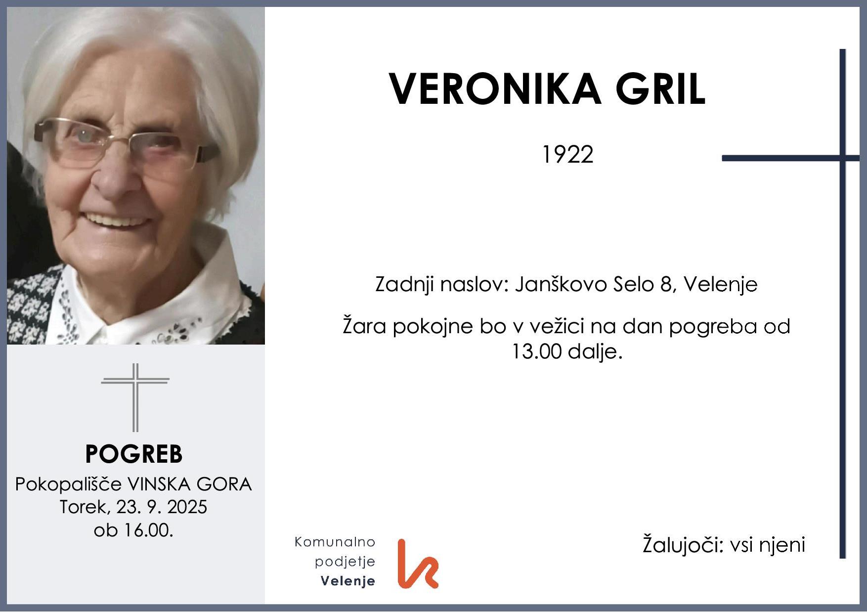 Gril Veronika 1922 1