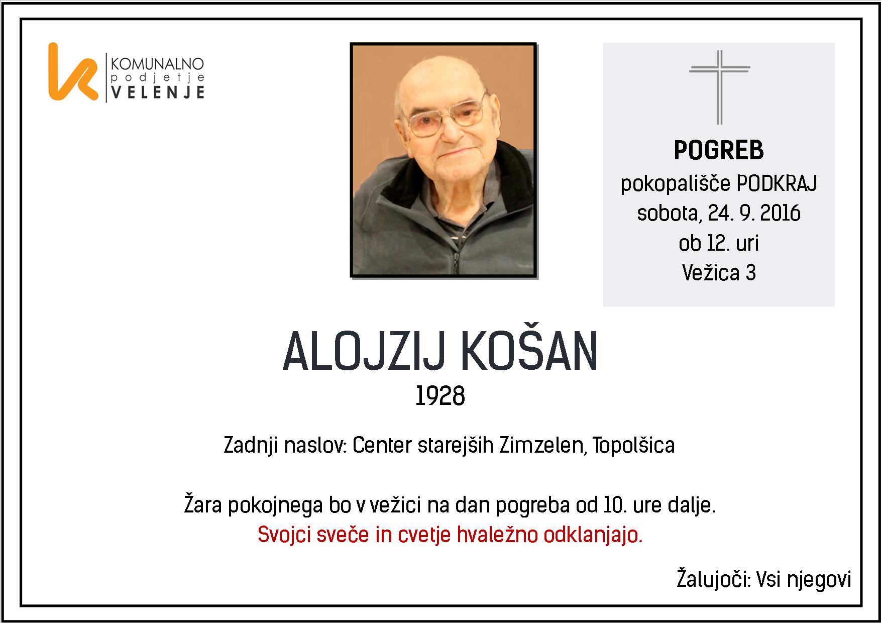 Košan Alojzij