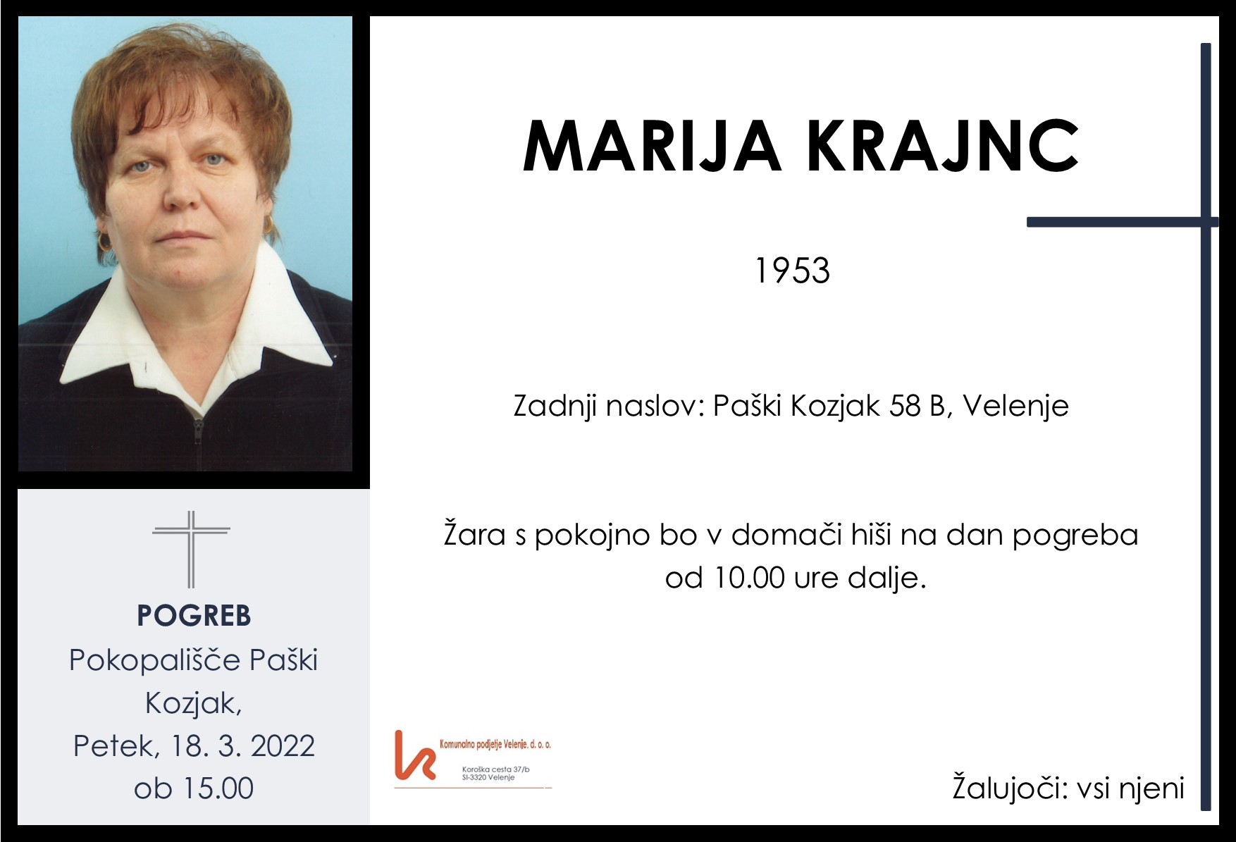 Krajnc Marija 1953