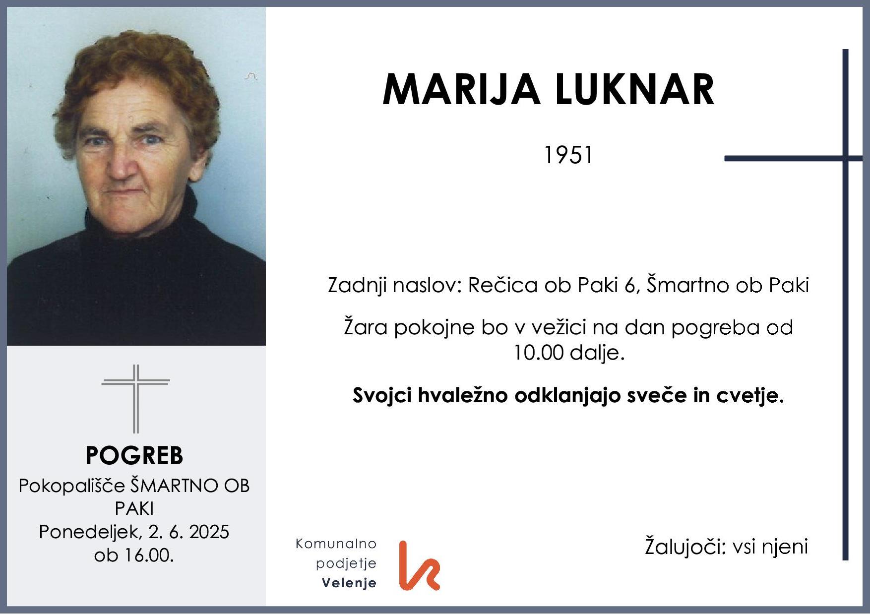 Luknar Marija 1951 1