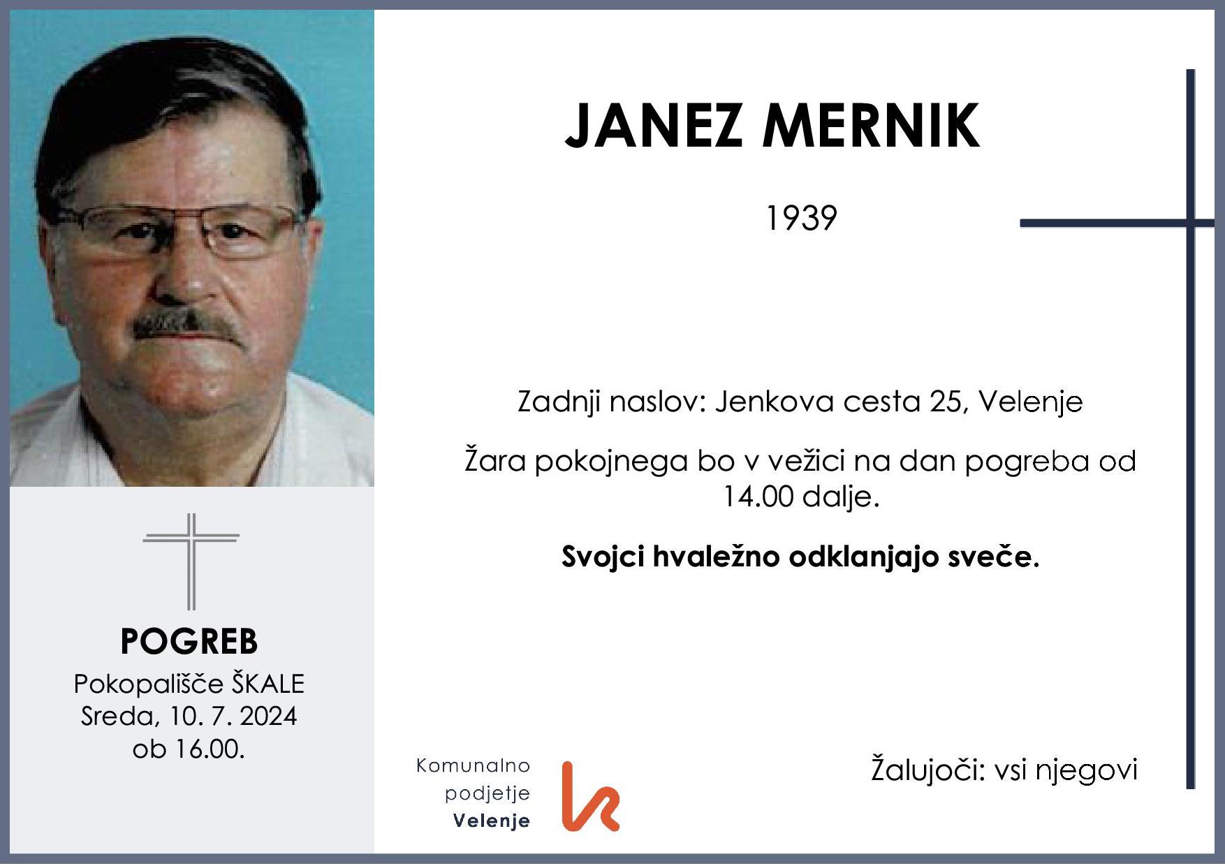 Mernik Janez 1939 1