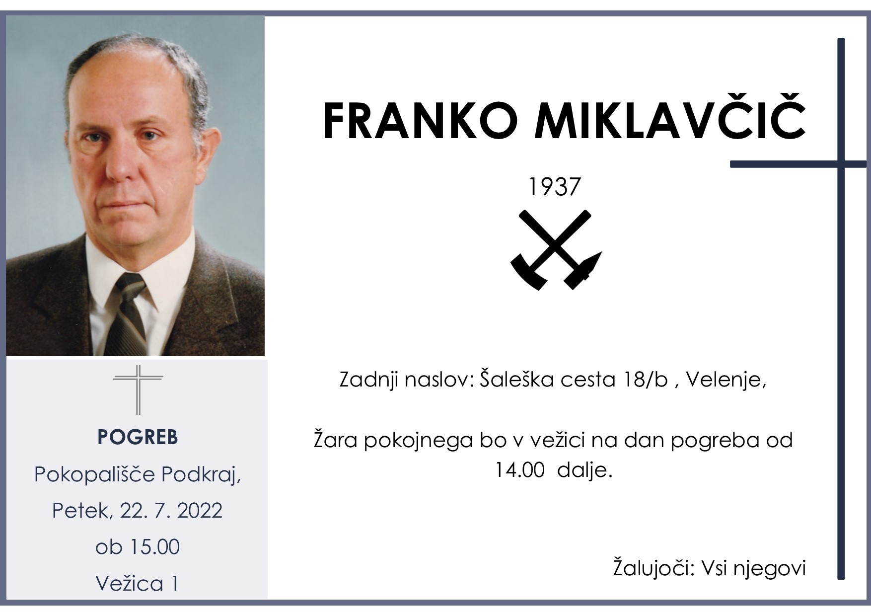 Miklavčič Franko 19<p style=