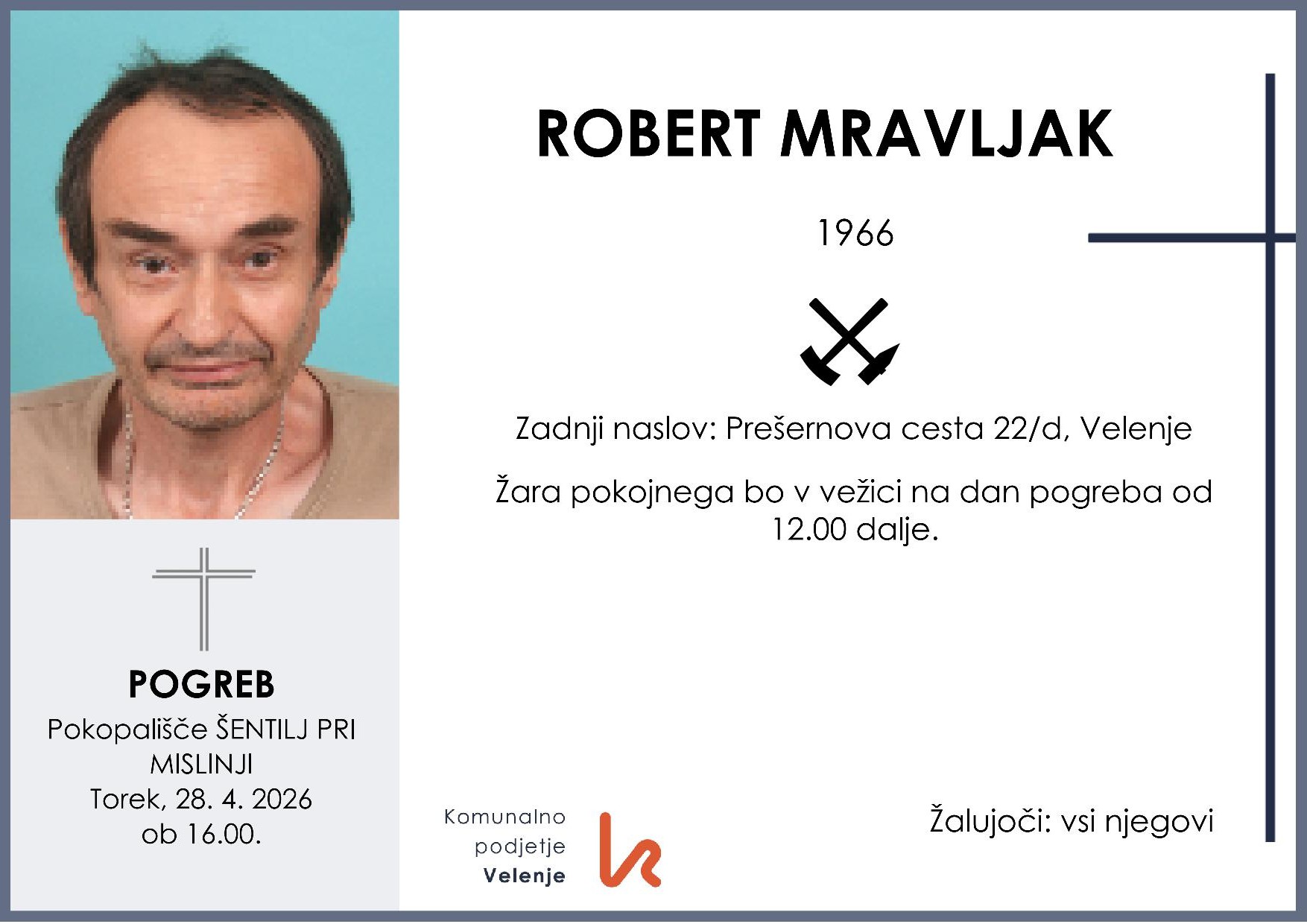 Mravljak Robert 1966 1