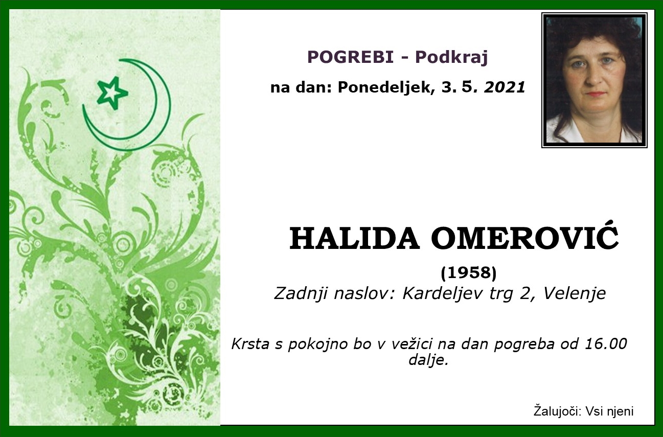 Omerović Halida 1958