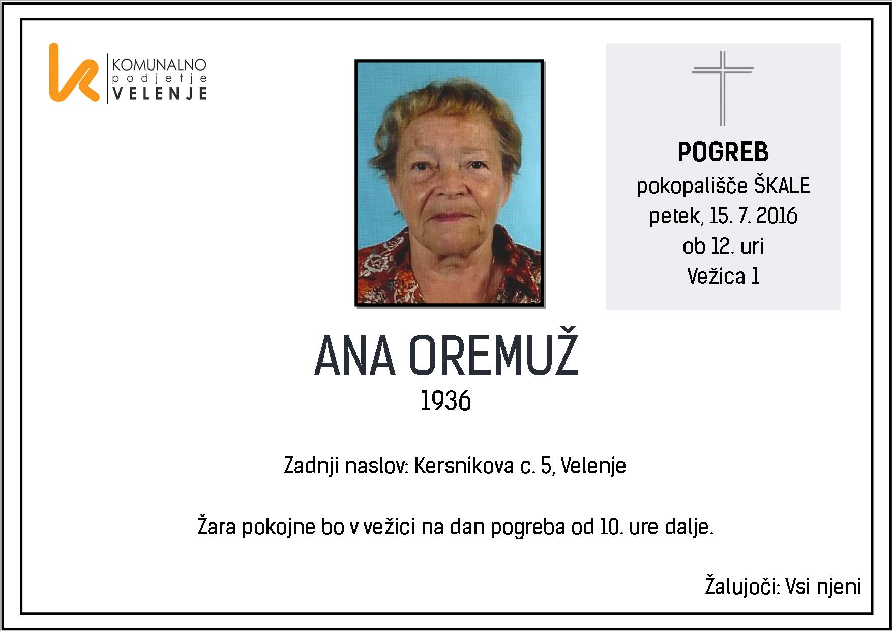 Oremuž