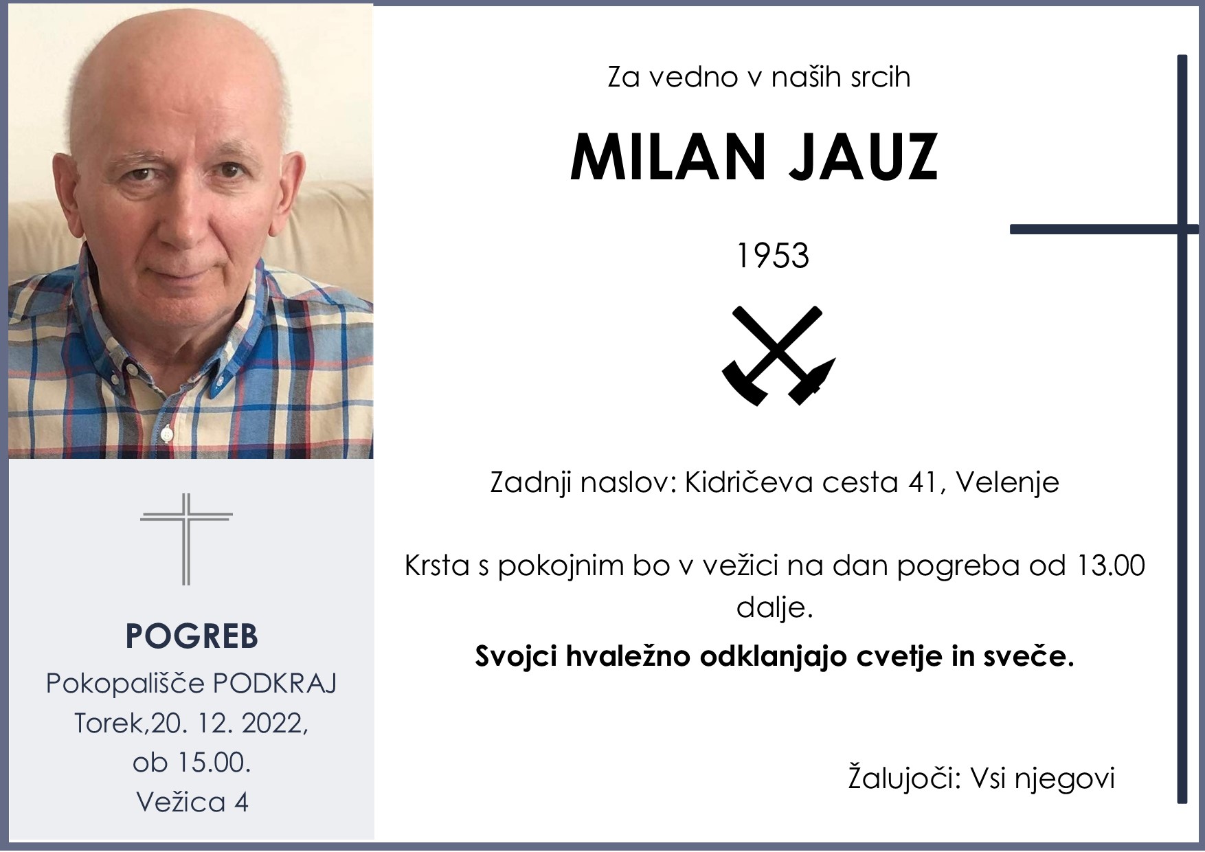 OsmrtnicaJauzMilan1953