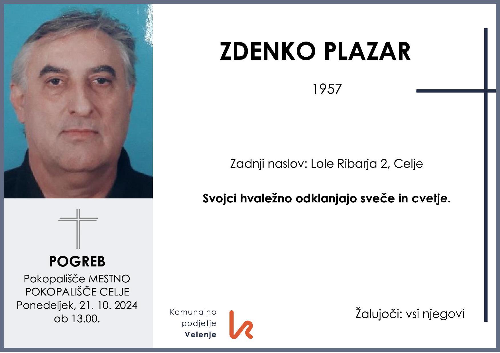 Plazar Zdenko 1957 1