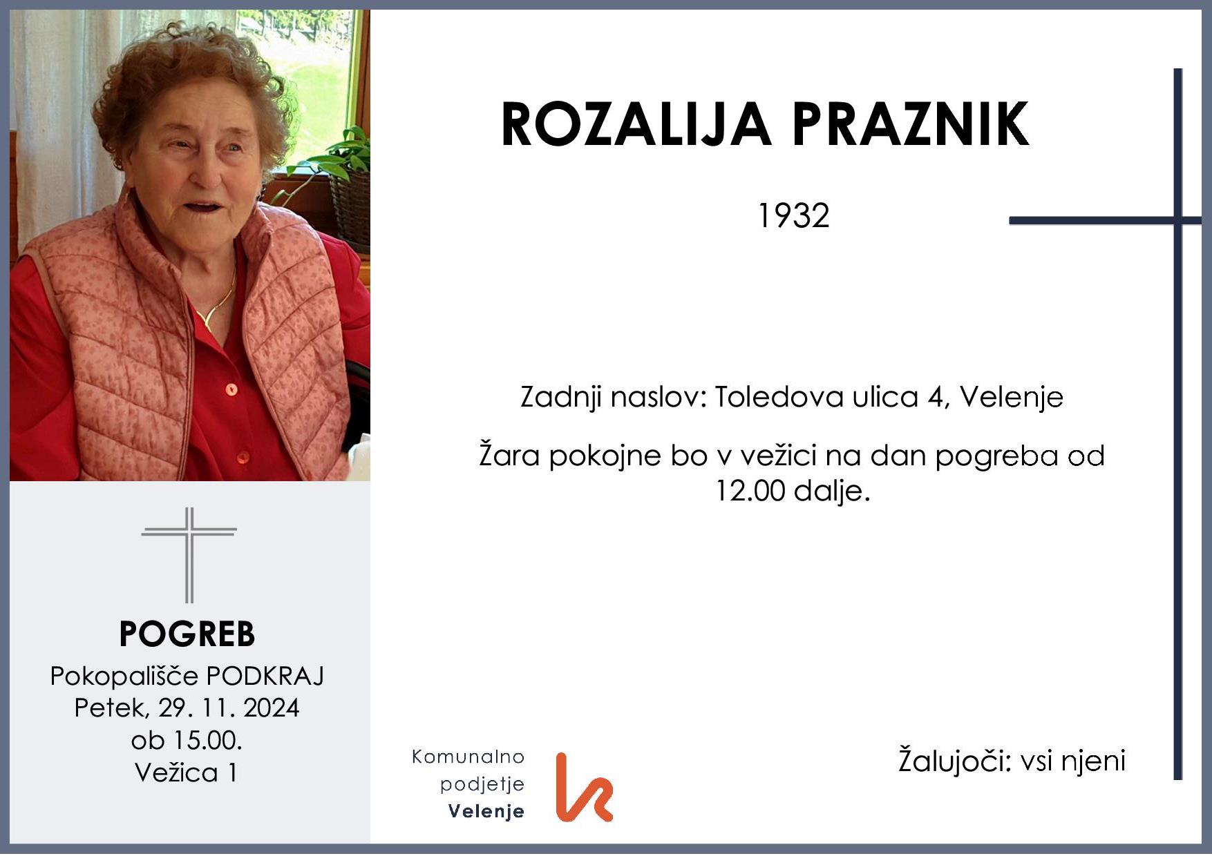 Praznik Rozalija 1932 1