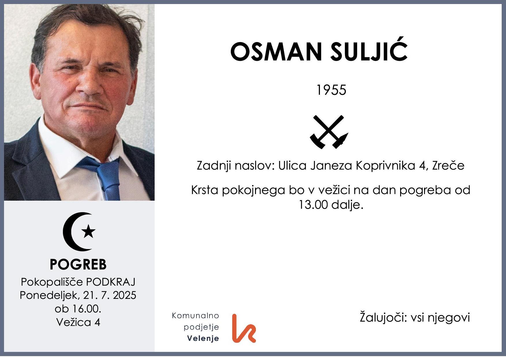 Suljić Osman 1955 1