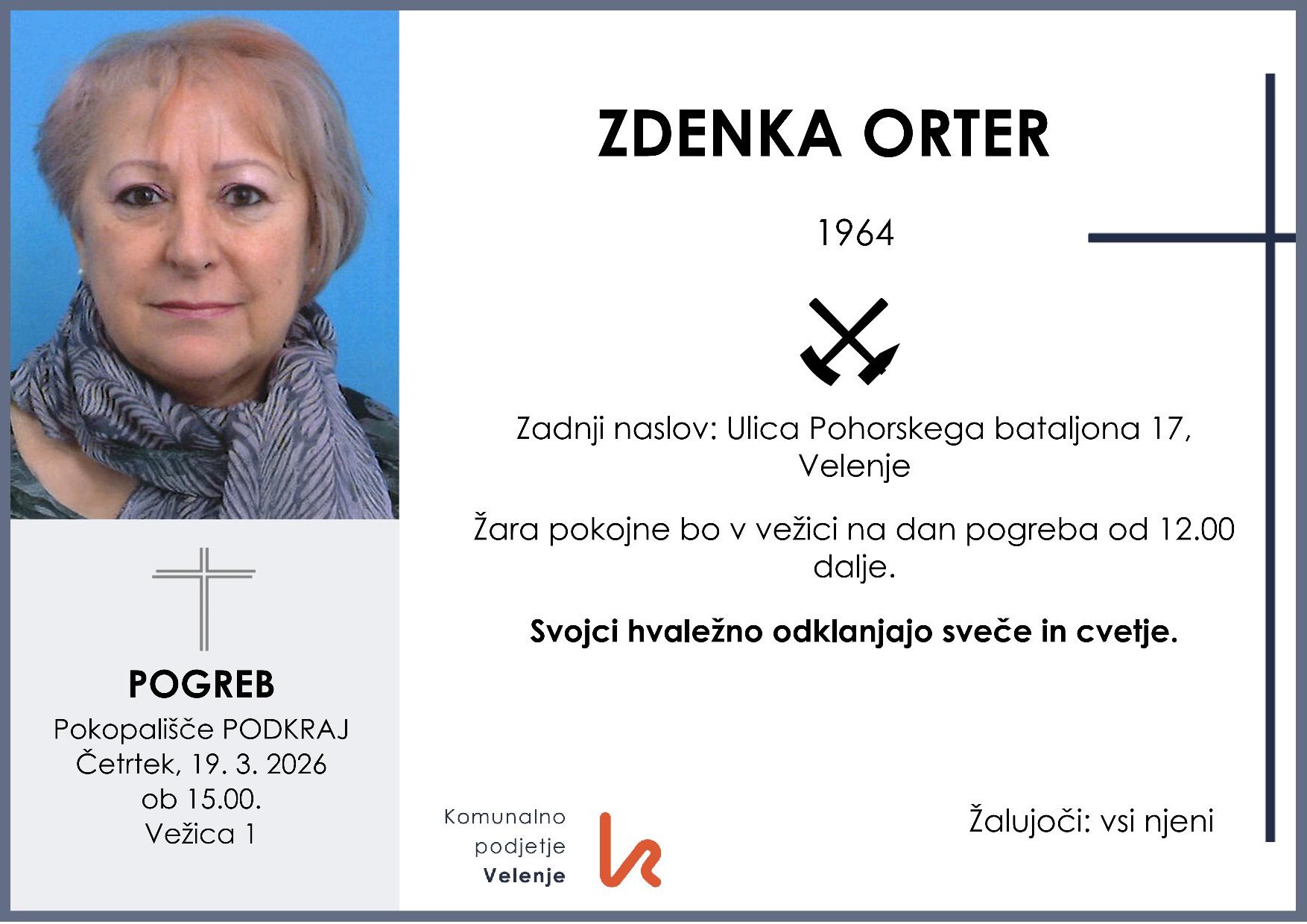 Zdenka Orter1