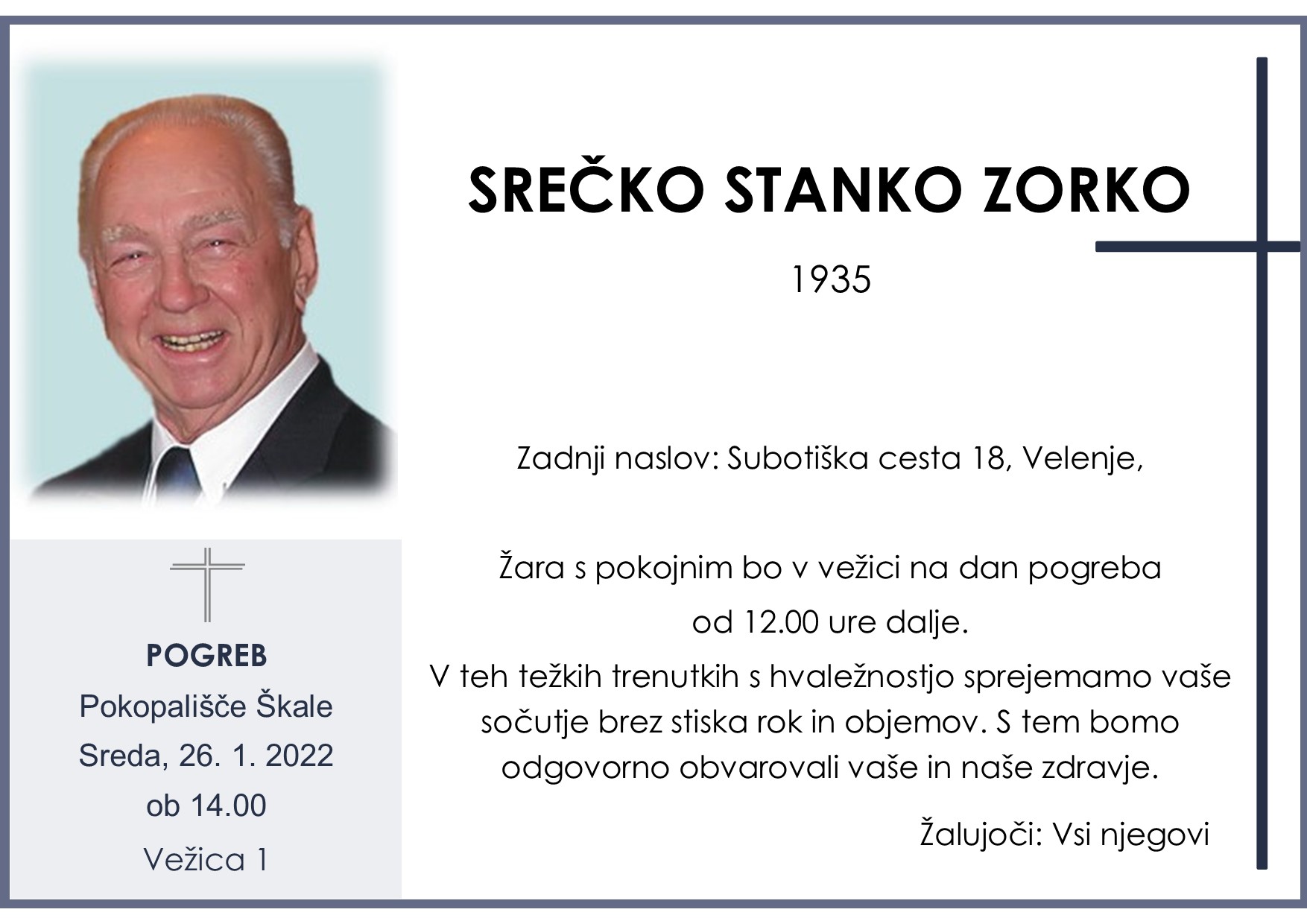 Zorko Stanko Srečko 1935