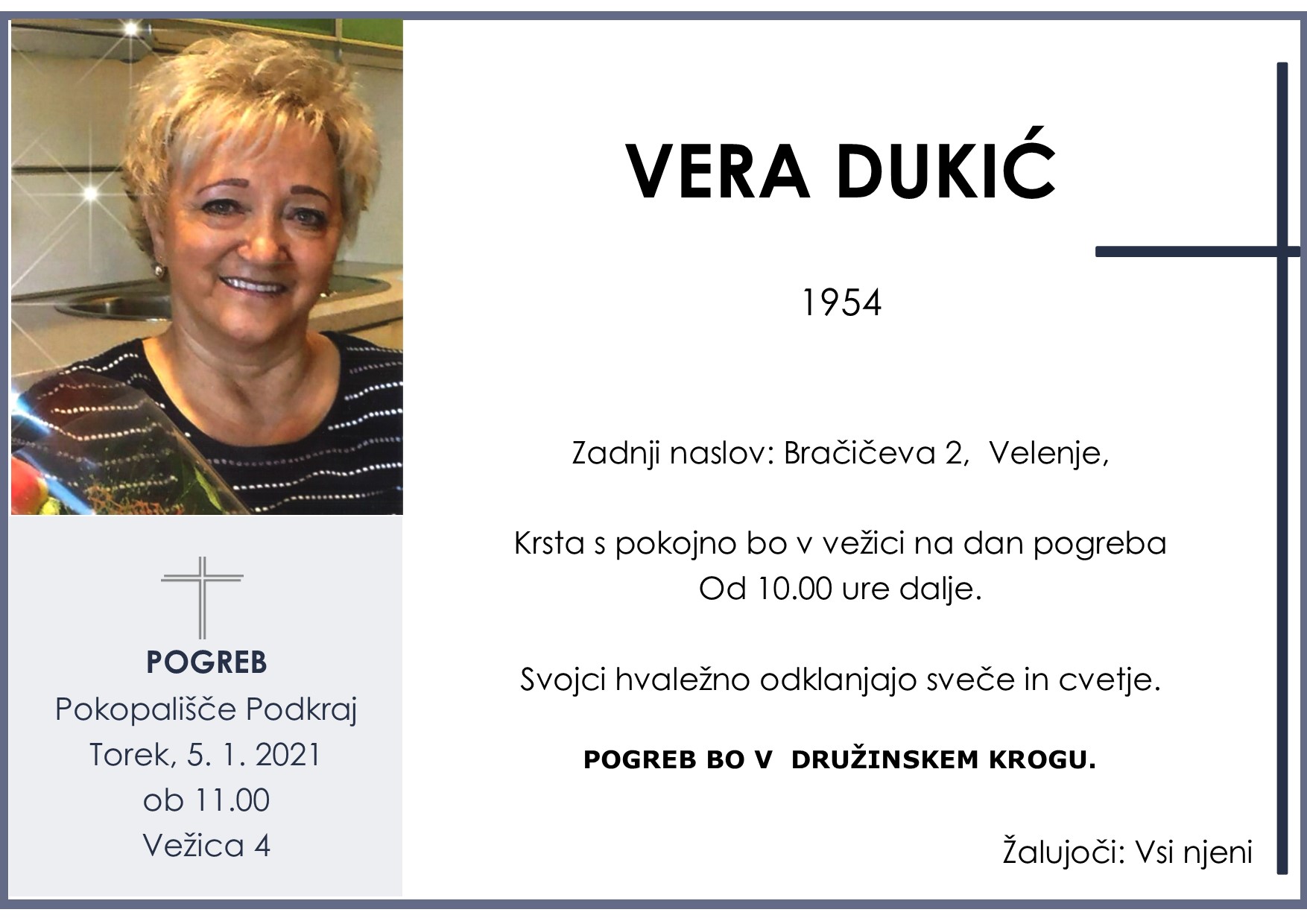 dukić vera 1954