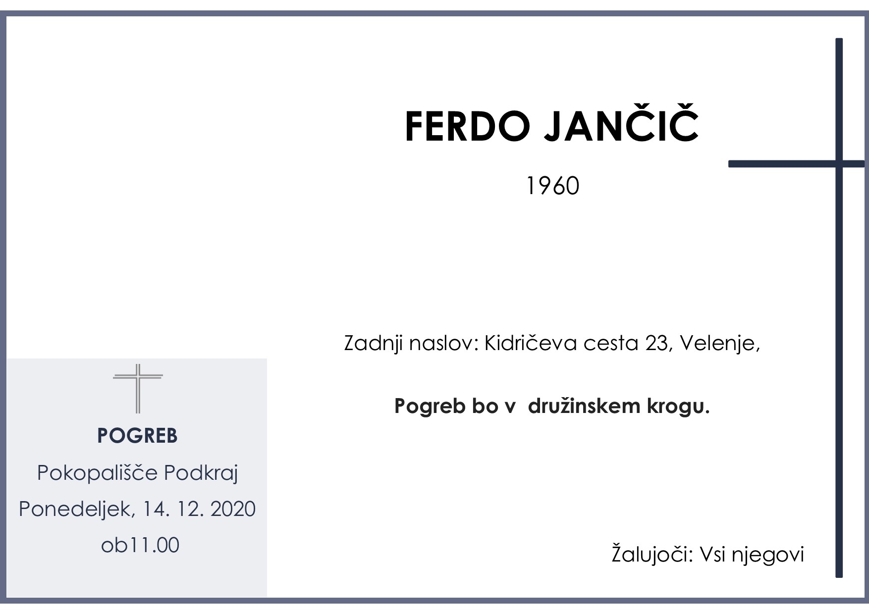 jančič ferdo 1960