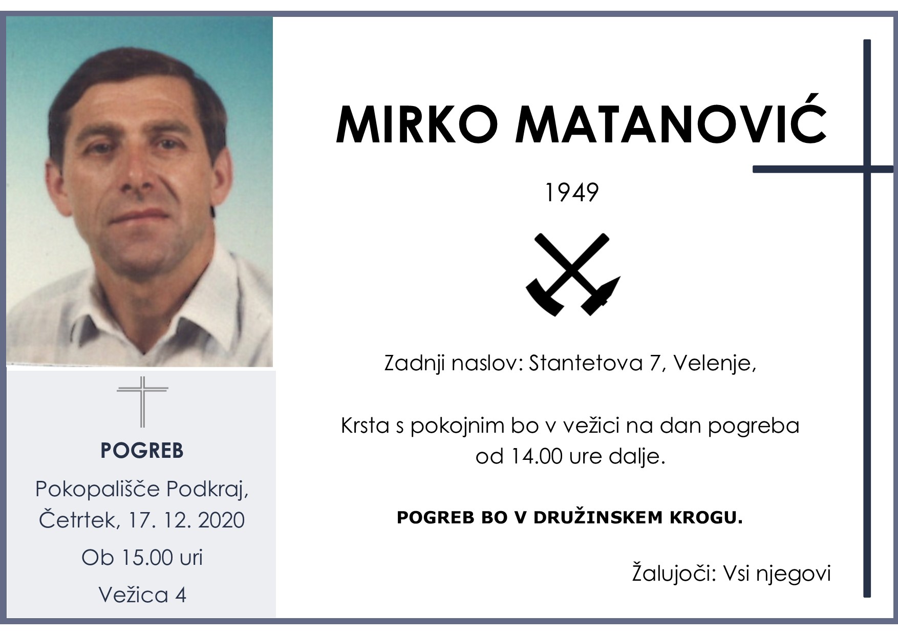 matanovič mirko 1949