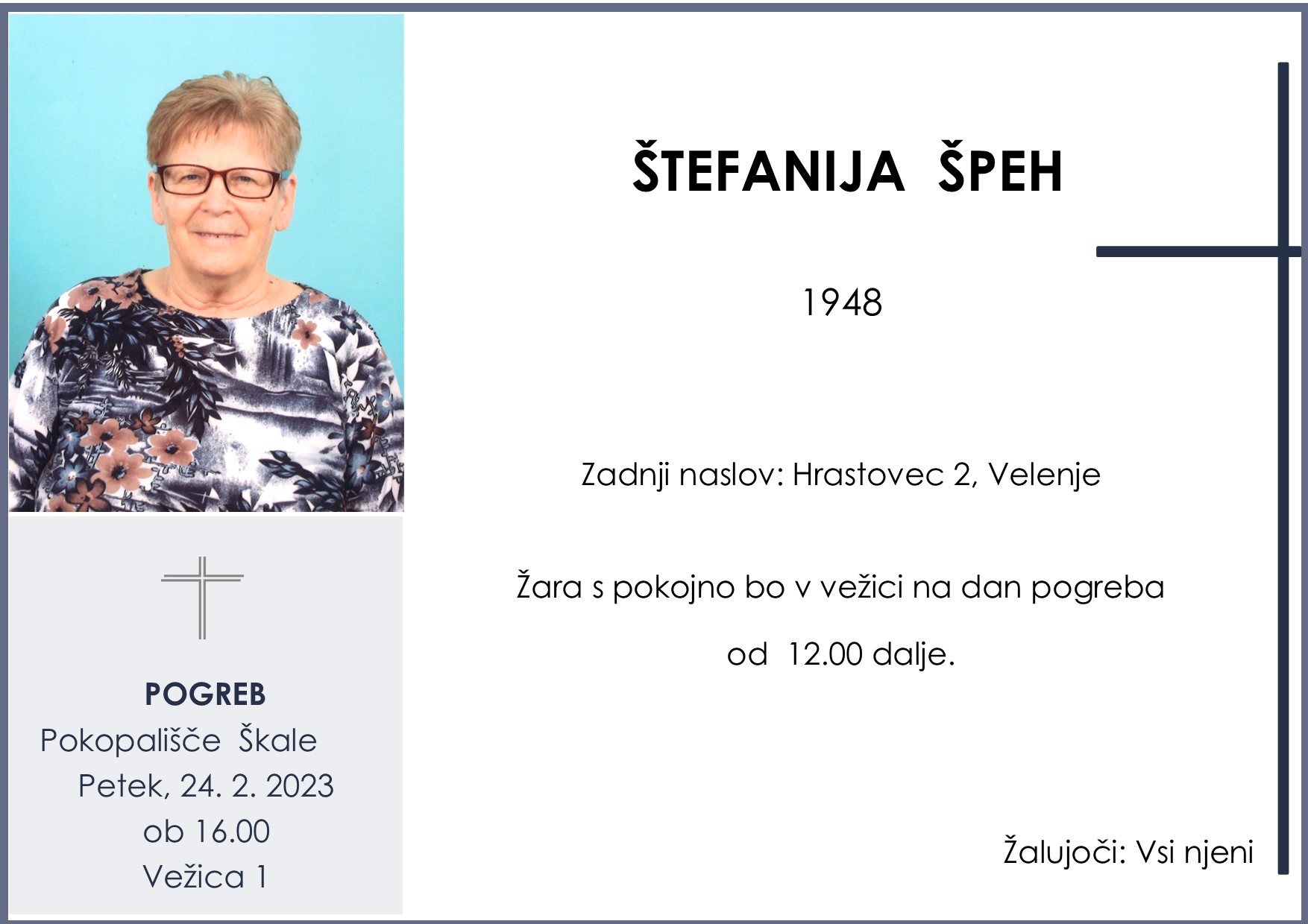 peh Štefanija 1948 1