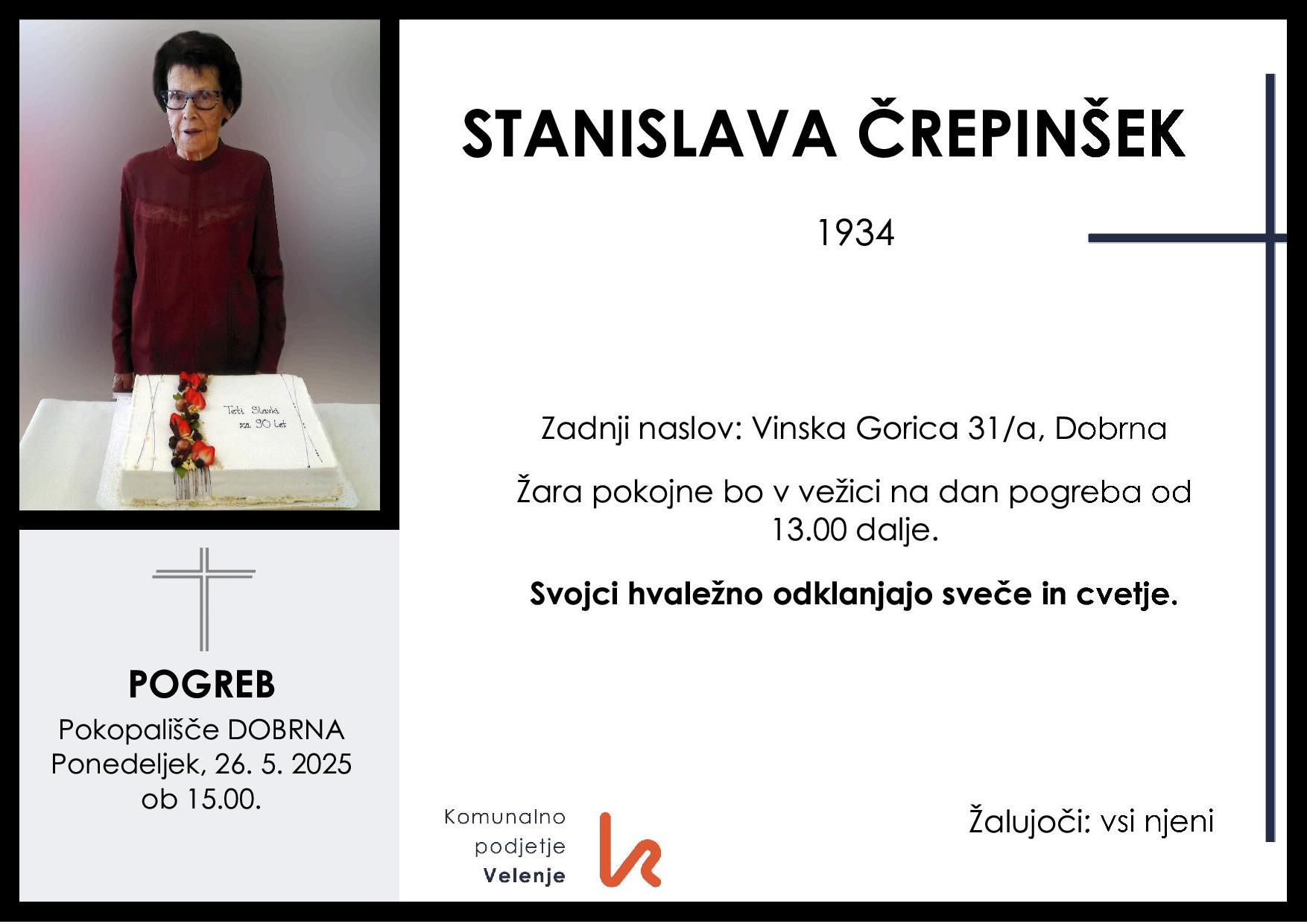 repinšek Stanislava 1934 1