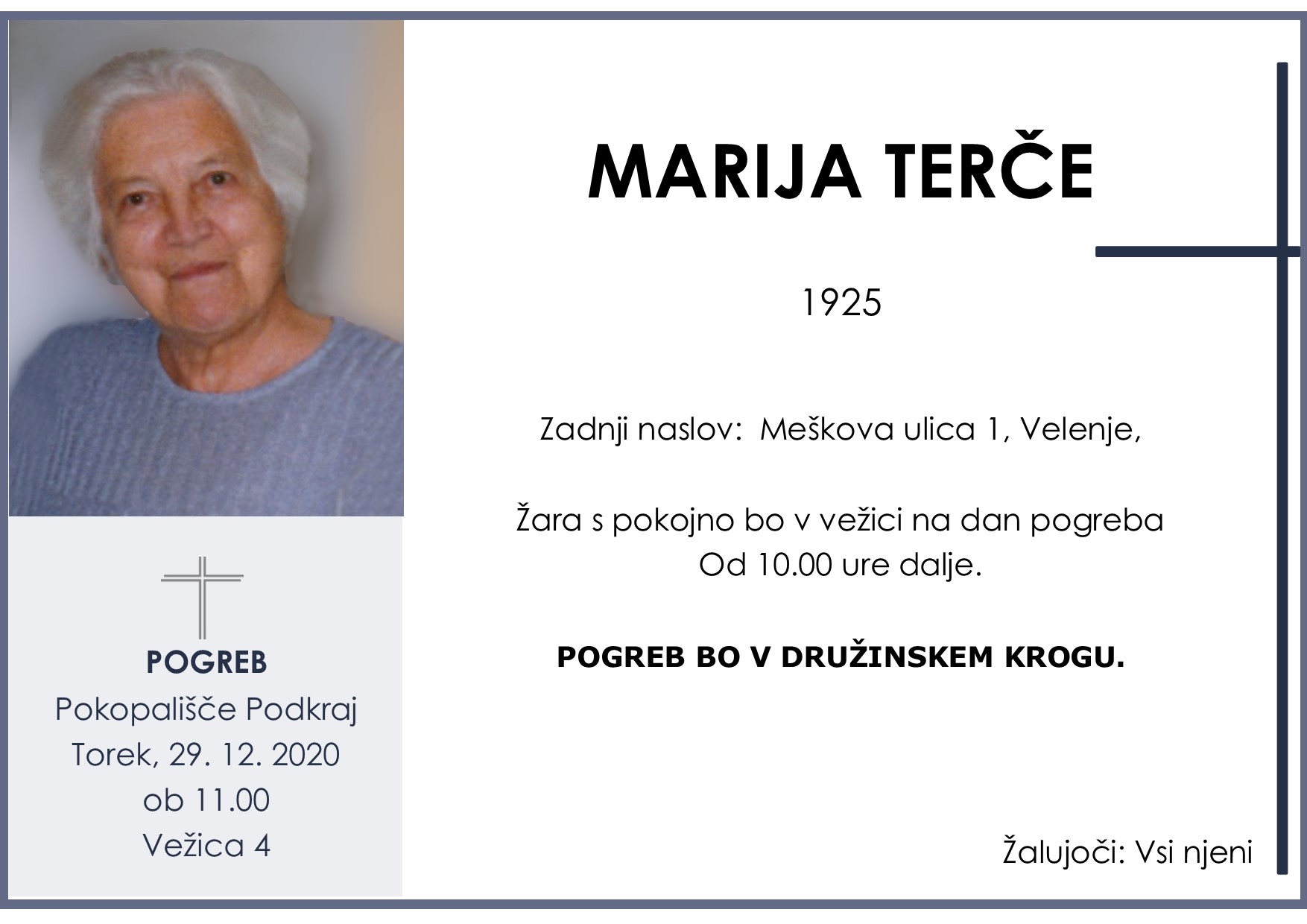 terče marija 1925